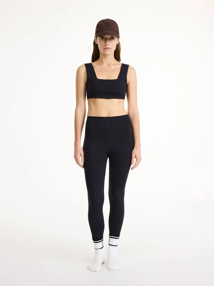 Tops Women By Malene Birger Braga Athletic Top Black Tops Women By Malene Birger Braga Athletic Top Black
