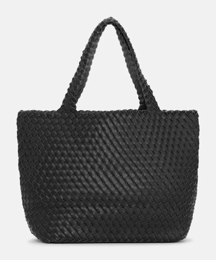 Tote Bag 8211 Black Gun Metal Accessories Ilse Jacobsen Bags