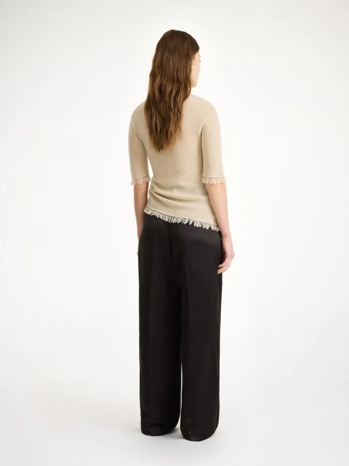 Trousers Women By Malene Birger Cymbaria Highwaist Trousers Black Trousers Women By Malene Birger Cymbaria Highwaist Trousers Black