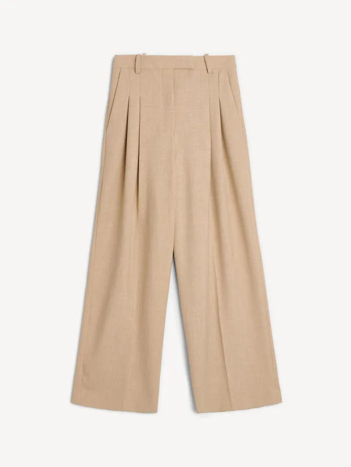 Trousers Women By Malene Birger Cymbaria Highwaist Trousers Cinnamon Brown Trousers Women By Malene Birger Cymbaria Highwaist Trousers Cinnamon Brown