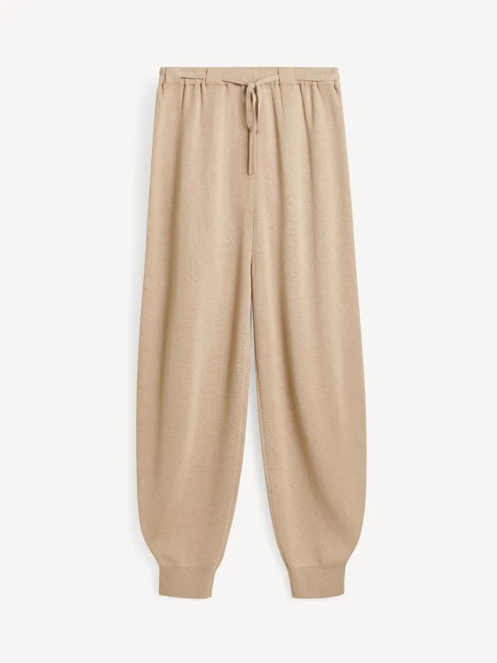 Trousers Women By Malene Birger Tevana Highwaist Trousers Nomad