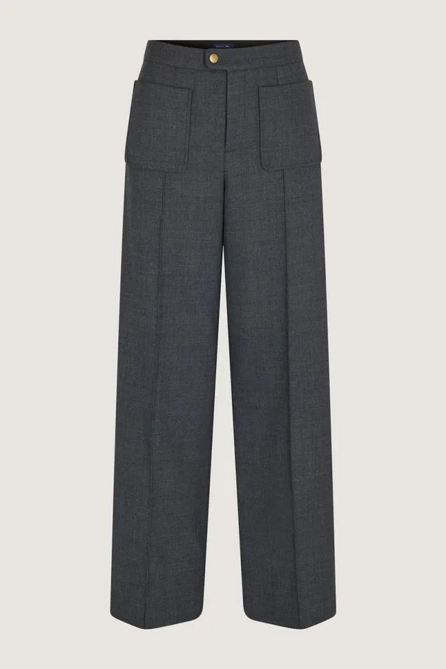 Trousers Women Soeur HARRY TROUSERS Mottled Grey