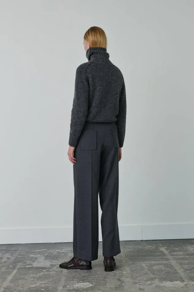 Trousers Women Soeur HARRY TROUSERS Mottled Grey