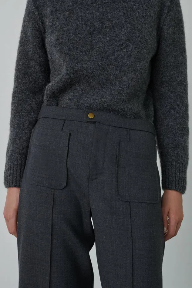 Trousers Women Soeur HARRY TROUSERS Mottled Grey
