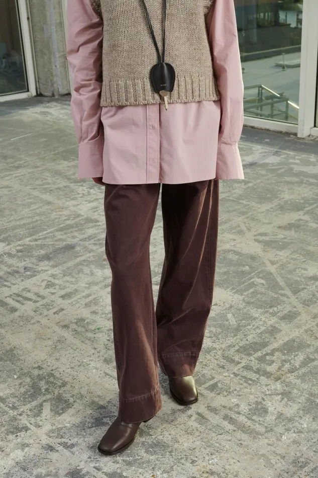 Trousers Women Soeur WALDO TROUSERS Plum