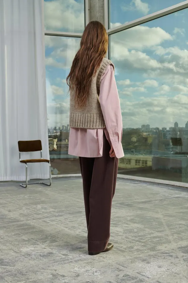 Trousers Women Soeur WALDO TROUSERS Plum