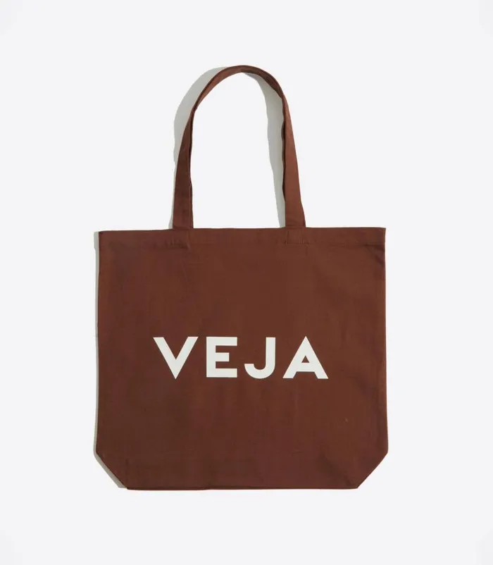 VEJA Accessories MenWomen TOTE BAG COTTON CHOCOLATE