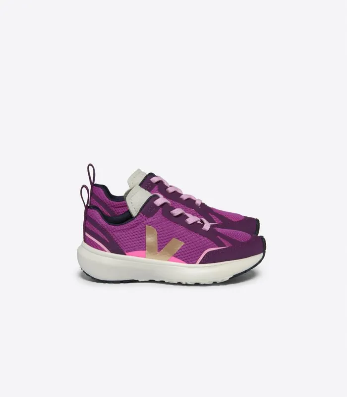 VEJA Canary Kids CANARY LIGHT ALVEOMESH LOTUS PLATINE