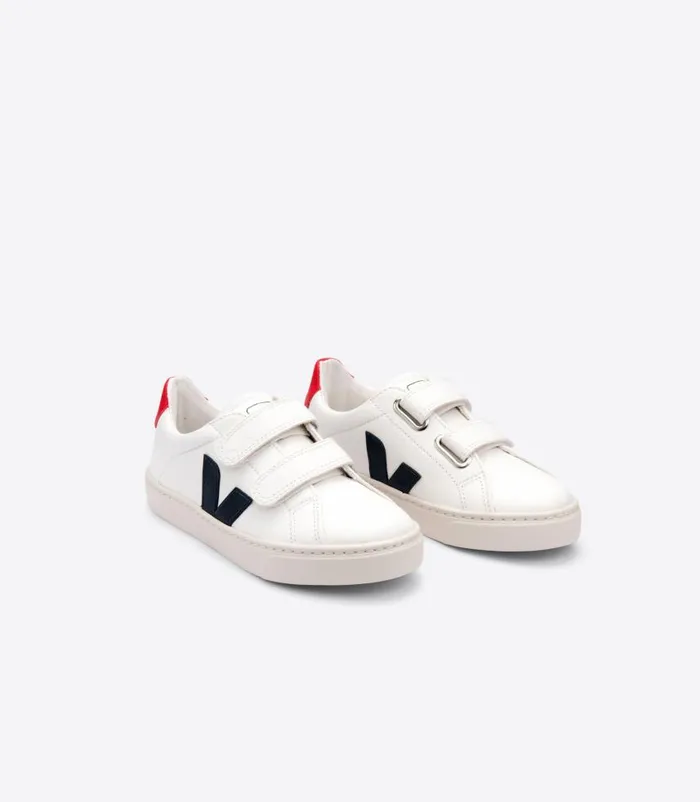 VEJA Esplar Kids ESPLAR LEATHER WHITE NAUTICO PEKIN