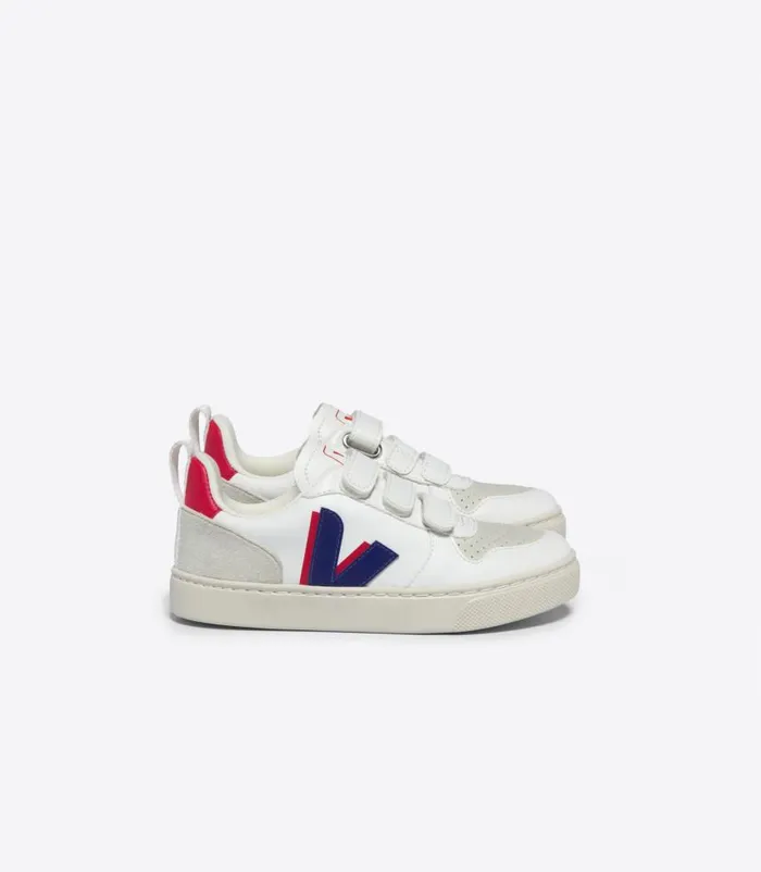 VEJA V10 Kids V10 CWL WHITE COBALT PEKIN