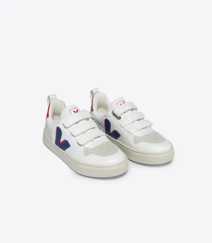 VEJA V10 Kids V10 CWL WHITE COBALT PEKIN