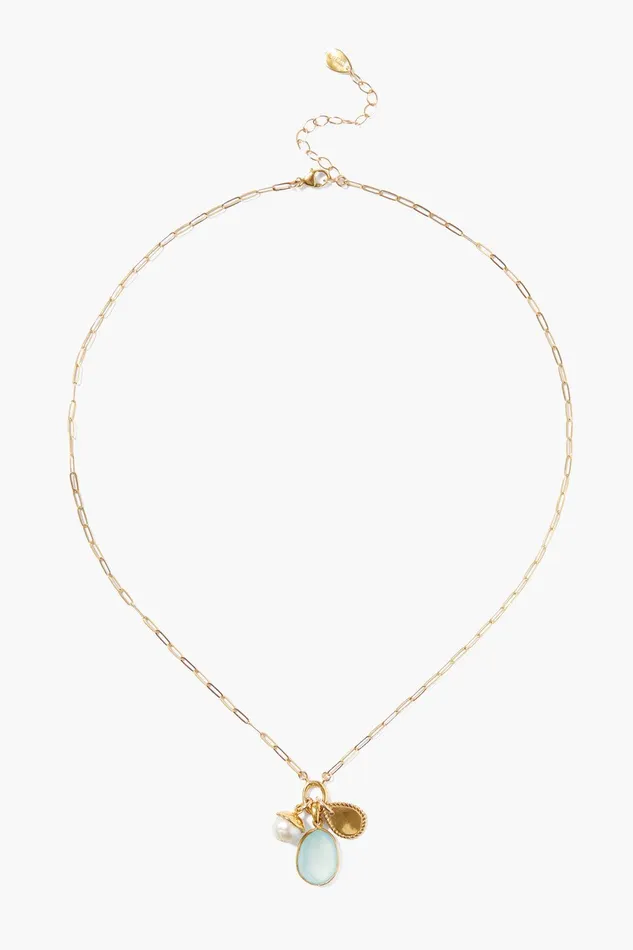 Vivienne Charm Necklace Gold Mix Women Chan Luu Necklaces