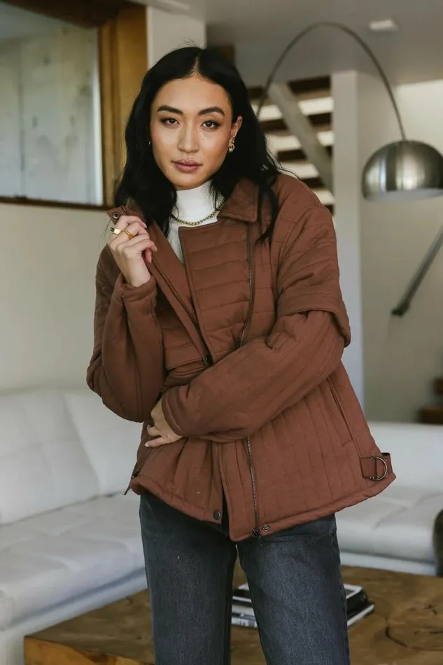 Vonni Jacket Rust Women Bohme Tops
