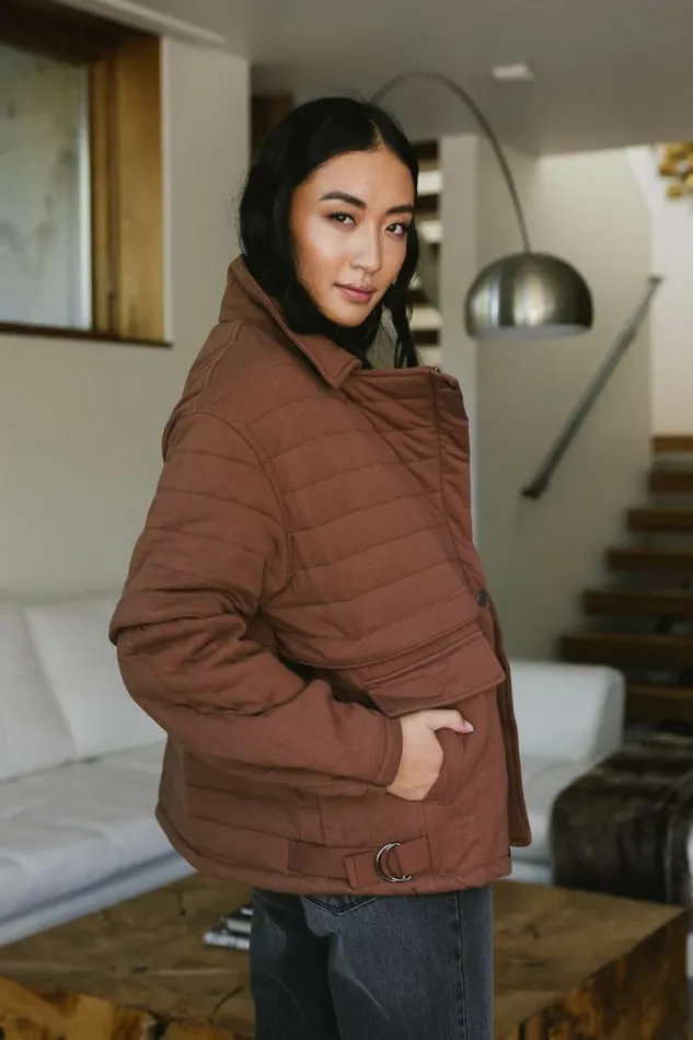 Vonni Jacket Rust Women Bohme Tops