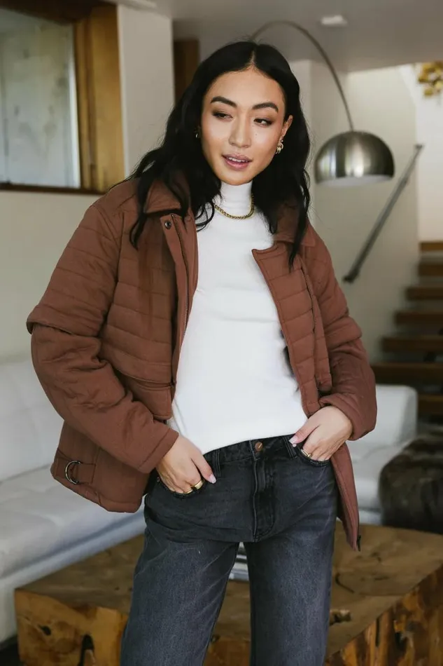 Vonni Jacket Rust Women Bohme Tops