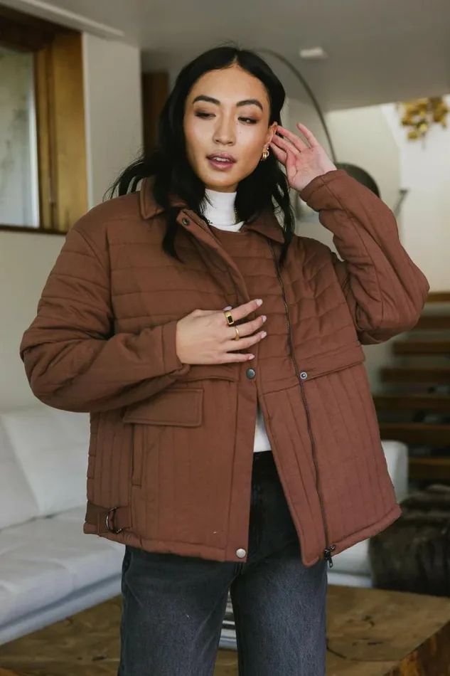 Vonni Jacket Rust Women Bohme Tops