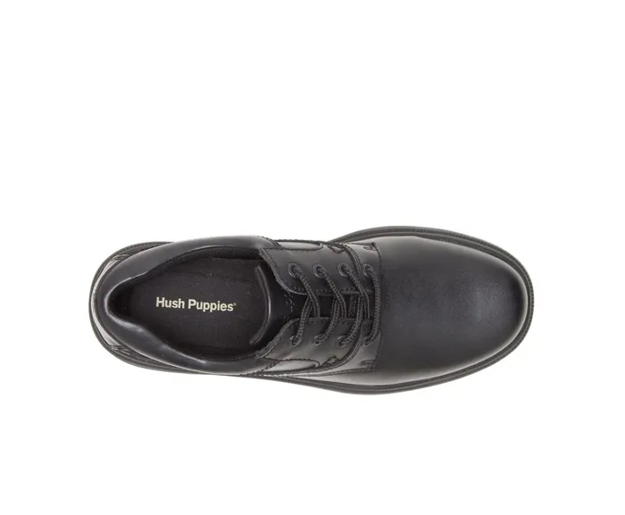 Walking Shoes Hush Puppies Men Glen Black Leather Walking Shoes Hush Puppies Men Glen Black Leather