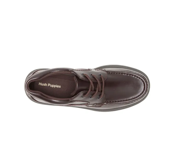 Walking Shoes Hush Puppies Men Gus Dark Brown PullUp Leather Walking Shoes Hush Puppies Men Gus Dark Brown PullUp Leather