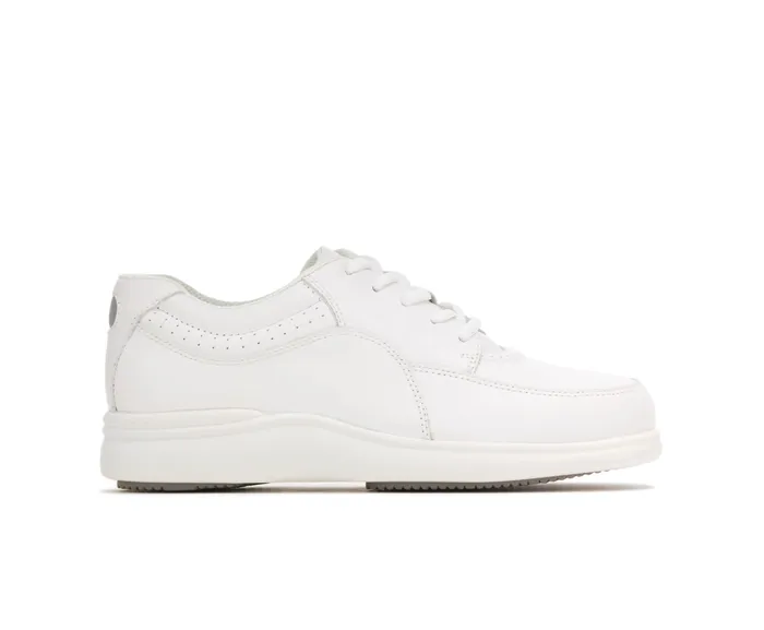 Walking Shoes Women Hush Puppies Power Walker White Leather