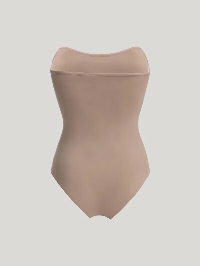 Wolford Bodies and Dresses Individual Seamless Bodusuit Macchiato 8211 Women
