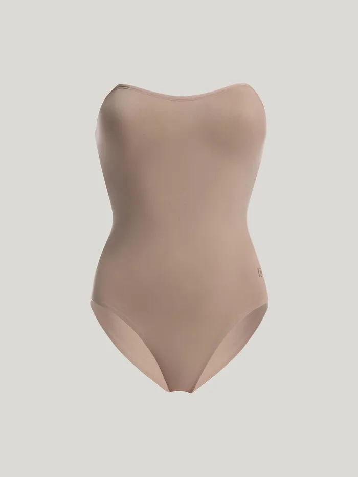 Wolford Bodies and Dresses Individual Seamless Bodusuit Macchiato 8211 Women