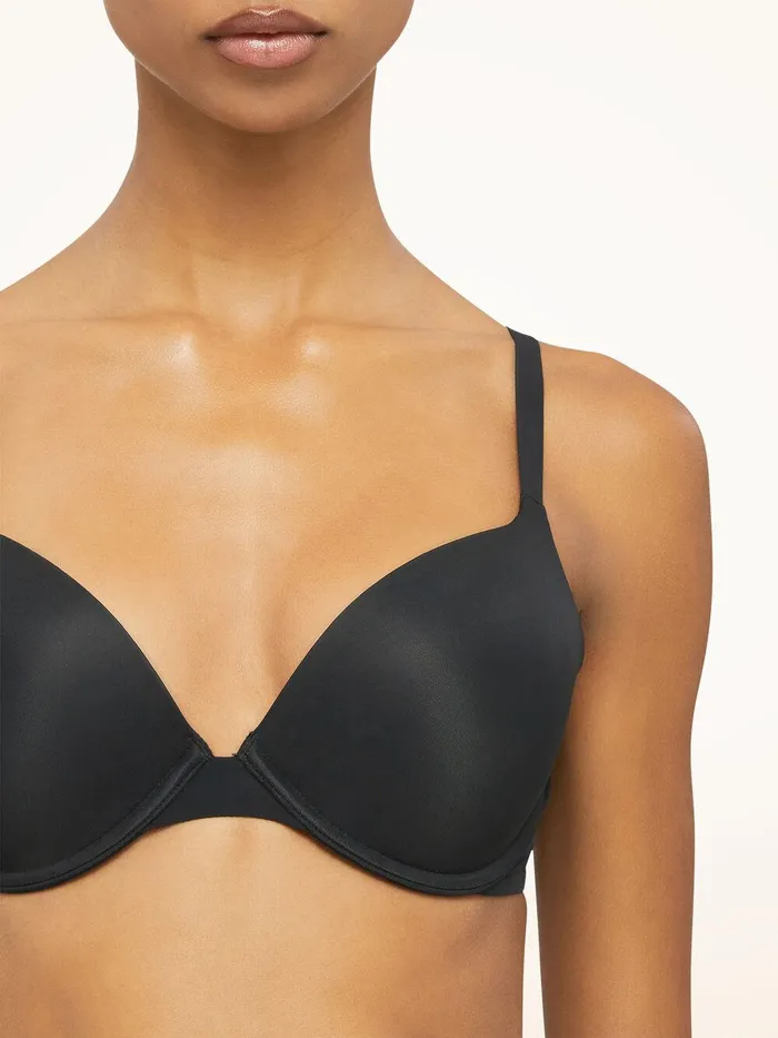 Wolford Bras and Bottoms Pure PushUp Bra Black 8211 Women