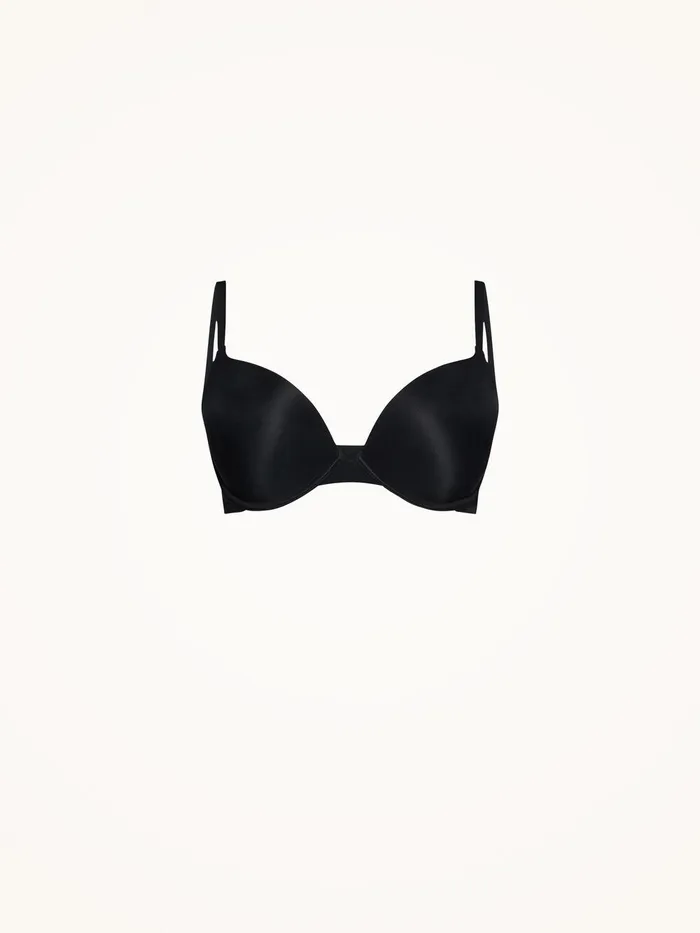 Wolford Bras and Bottoms Pure PushUp Bra Black 8211 Women