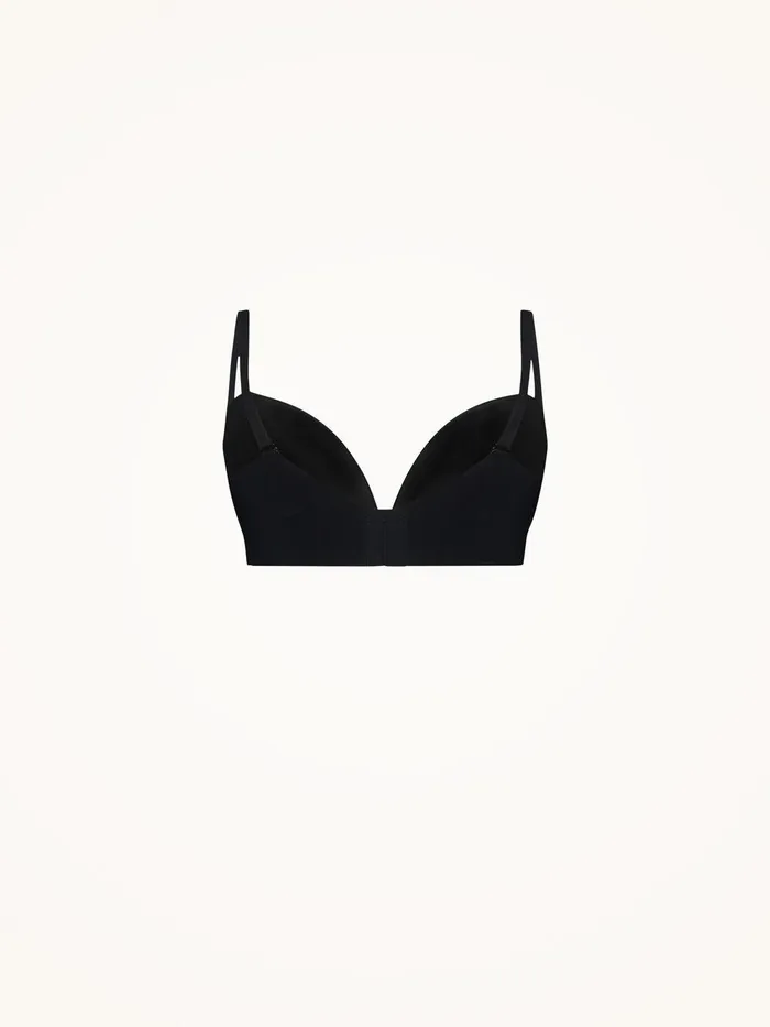 Wolford Bras and Bottoms Pure PushUp Bra Black 8211 Women