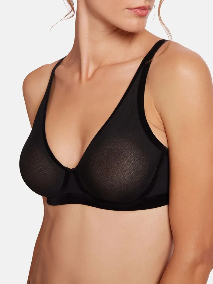 Wolford Bras and Bottoms Tulle Full Bra Black 8211 Women Wolford Bras and Bottoms Tulle Full Bra Black 8211 Women