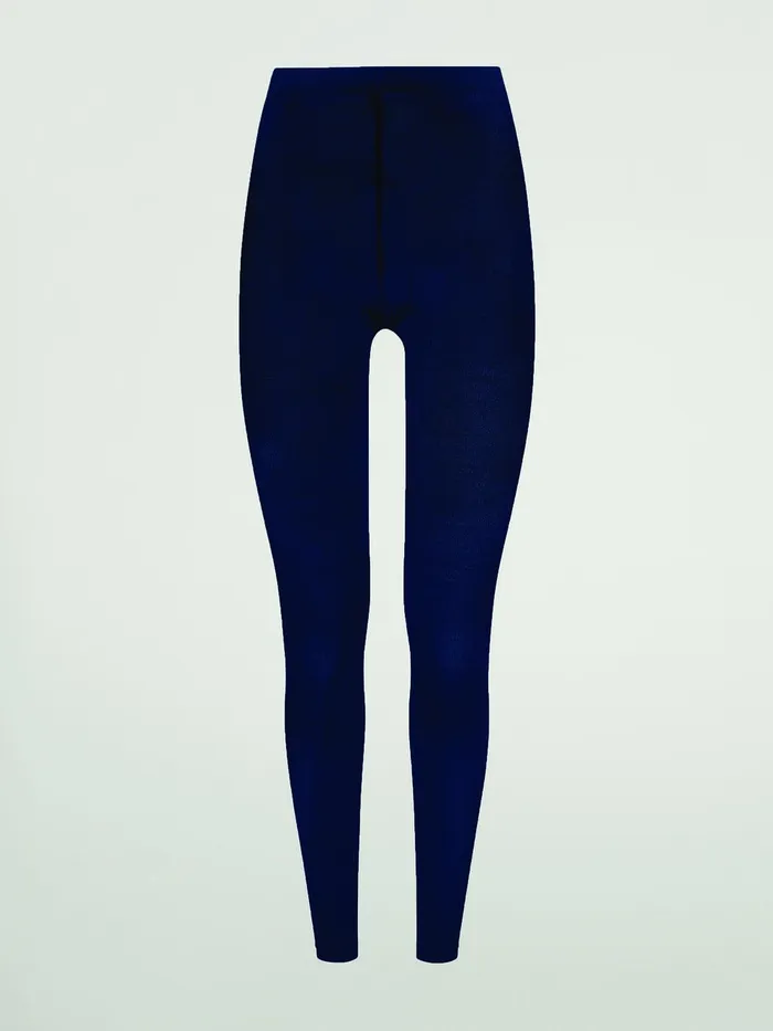 Wolford Tights Leggings Cashmere Silk Tights Leggings Navy 8211 Women