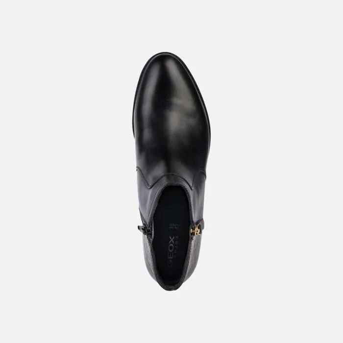 Woman Geox Ankle Boots FELICITY C Ankle Boots Black Woman Geox Black