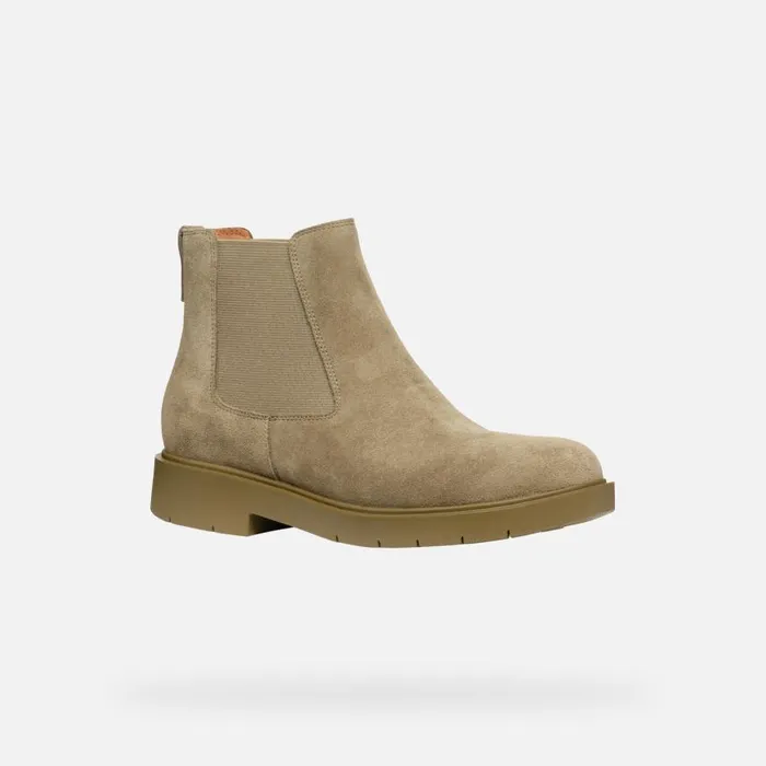Woman Geox Ankle Boots SPHERICA EC1 WOMAN Musk Chelsea Boots Musk