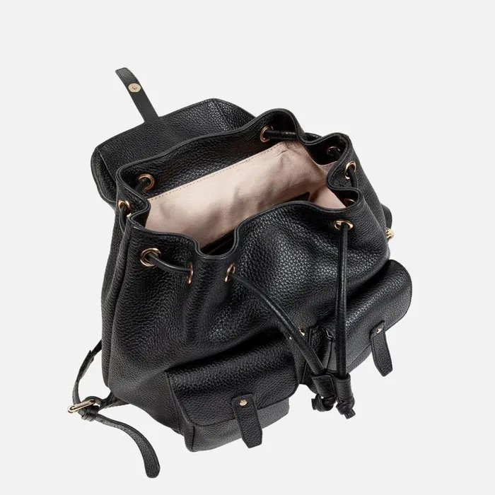 Woman Geox Bags FALORIA WOMAN Black Backpack Black
