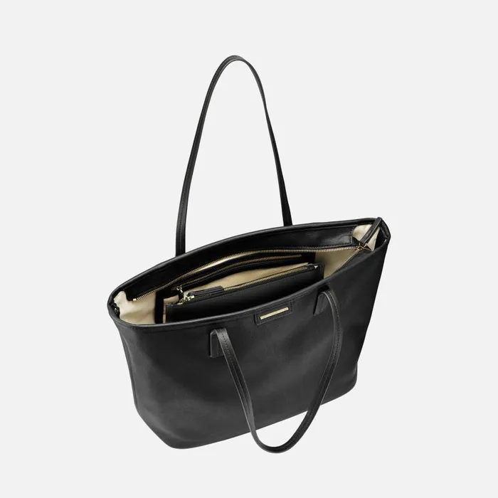 Woman Geox Bags GARDREN S WOMAN Black Shoulder Bag Black