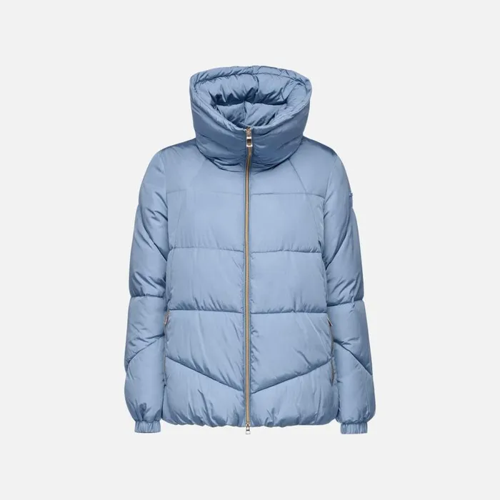 Woman Geox Jackets DAMIANA WOMAN Infinity Quilted Jacket Infinity