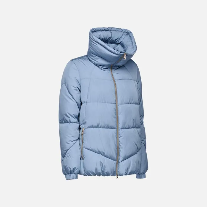 Woman Geox Jackets DAMIANA WOMAN Infinity Quilted Jacket Infinity