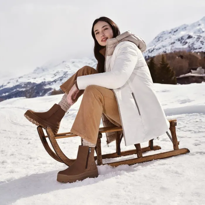 Woman Geox Jackets SPHERICA WOMAN Blanc De BlancString Reversible Jacket Blanc De Blancstring