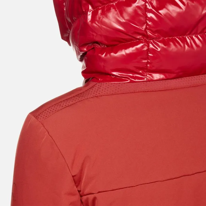 Woman Geox Jackets SPHERICA WOMAN Dark RedDark Red Reversible Jacket Dark Reddark Red
