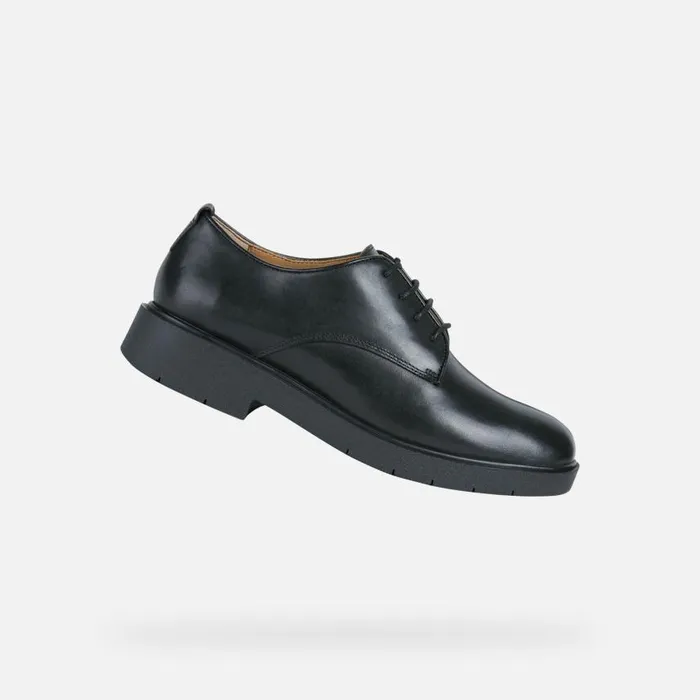 Woman Geox Lace Ups And Brogues SPHERICA EC1 A LaceUp Shoes Black Woman Geox Black
