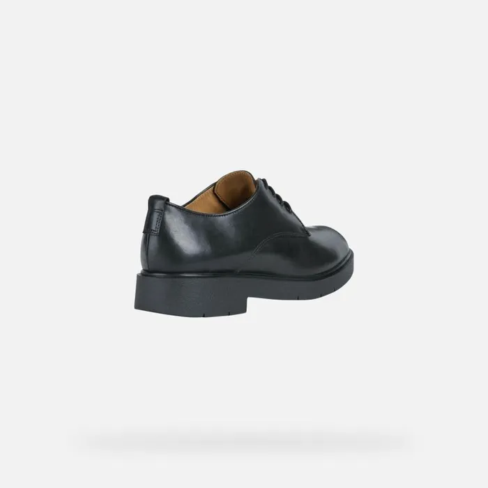Woman Geox Lace Ups And Brogues SPHERICA EC1 A LaceUp Shoes Black Woman Geox Black