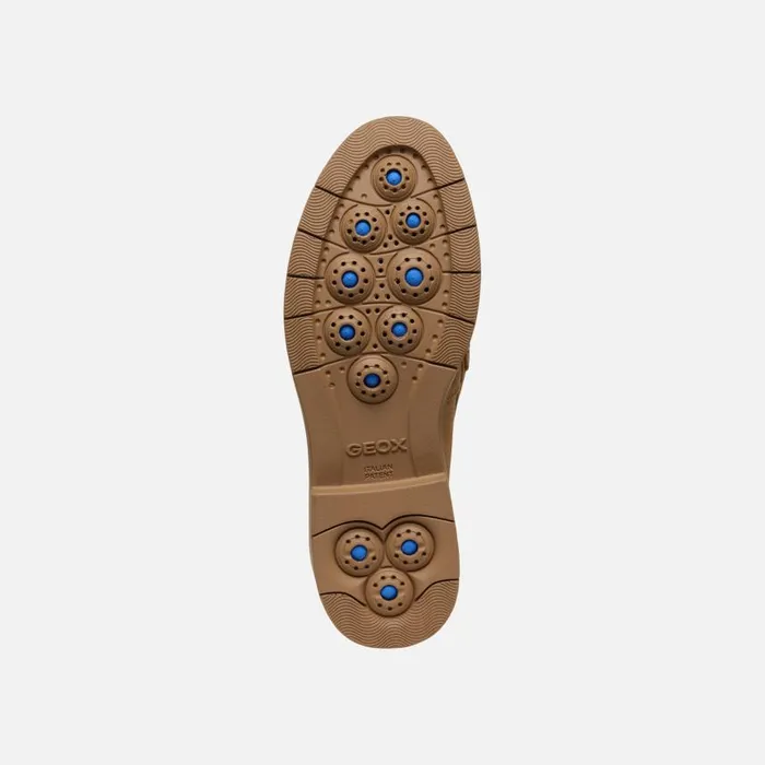 Woman Geox Loafers SPHERICA EC1 WOMAN Mud Suede Loafers Mud