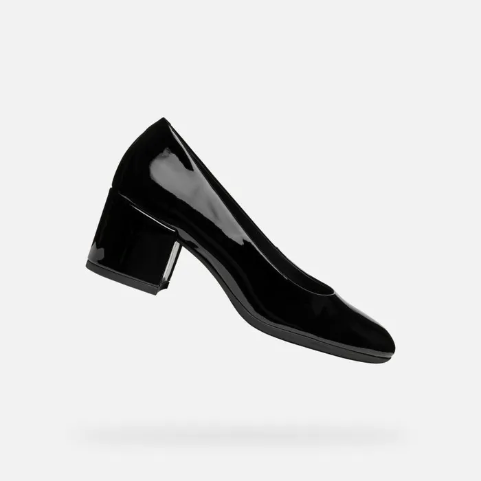 Woman Geox Pumps ELEANA WOMAN Black Medium Heel Pumps Black