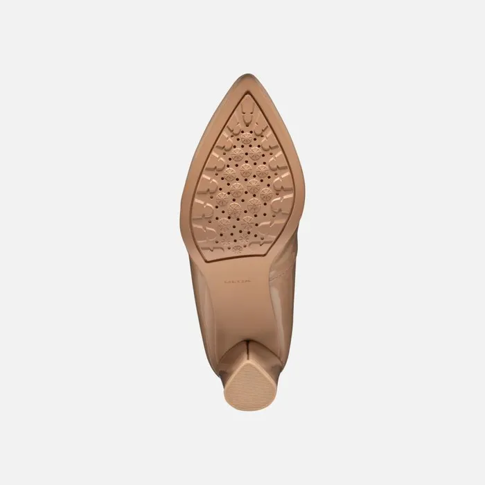 Woman Geox Pumps WALK PLEASURE 90 WOMAN Peach Highheeled Court Shoes Peach