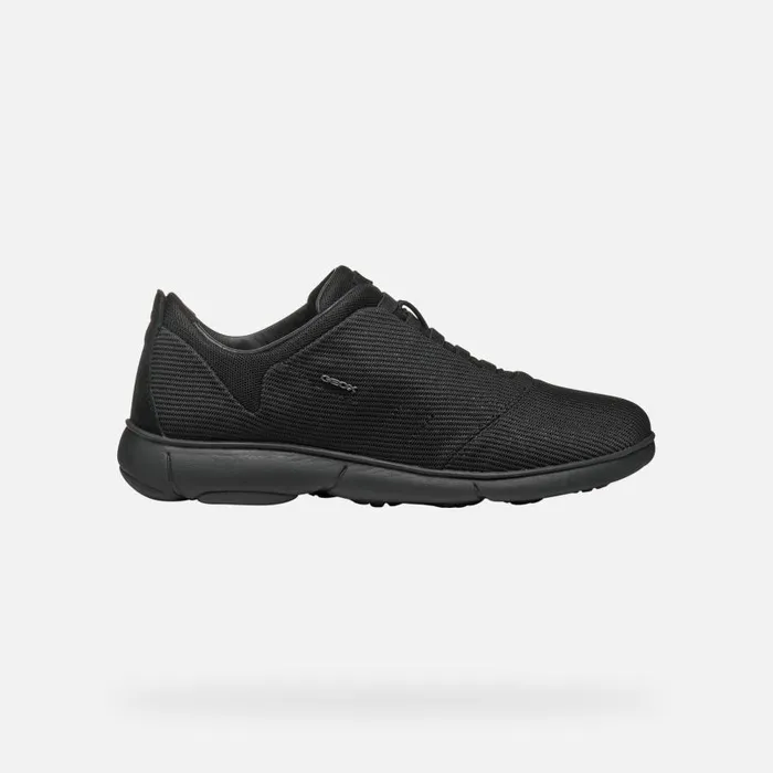 Woman Geox Sneakers NEBULA 20 WOMAN Black Low Top Sneakers Black