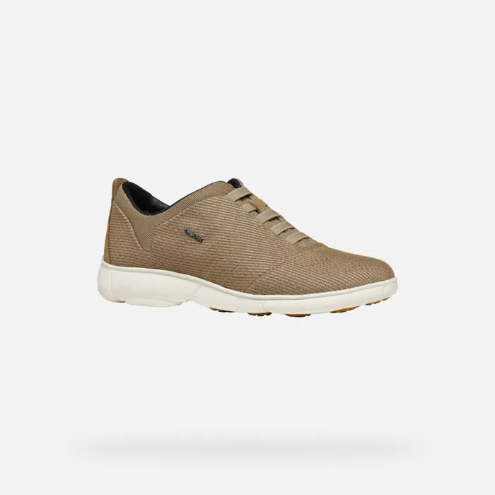 Woman Geox Sneakers NEBULA 20 WOMAN Terracotta Low Top Sneakers Terracotta
