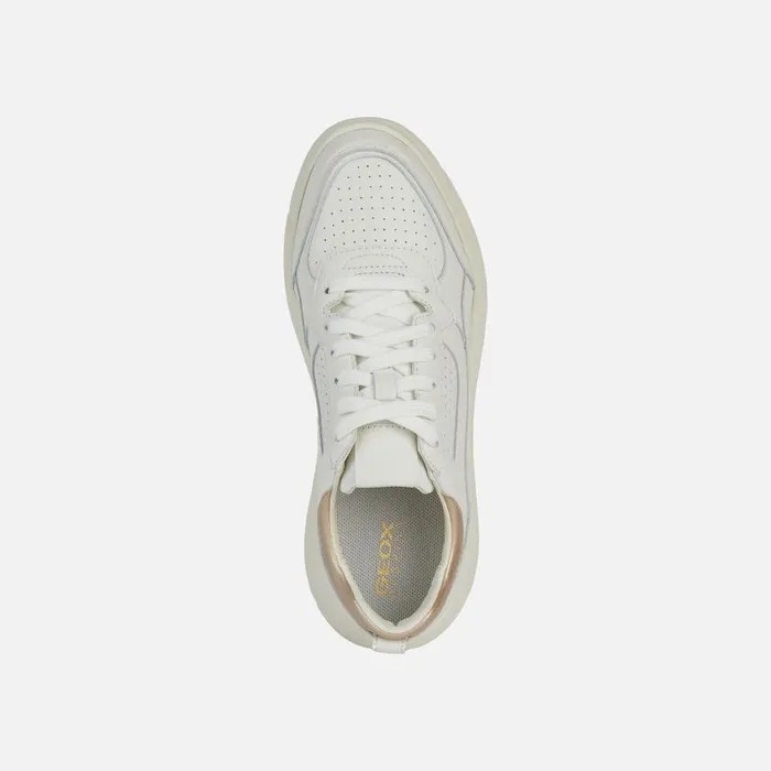 Woman Geox Sneakers NEBULA 20 X Women039s White Platform Trainers Geox White