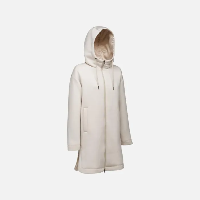 Woman Geox Sweatshirts And Hoodies SWEATER WOMAN Rainy Day Hoodie Rainy Day