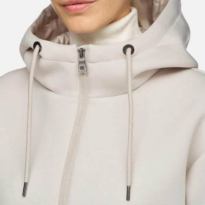 Woman Geox Sweatshirts And Hoodies SWEATER WOMAN Rainy Day Hoodie Rainy Day