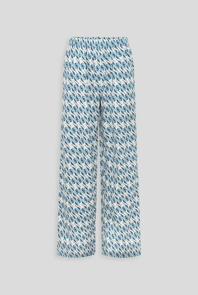 Woman Venroy Pants Printed Poplin Pant