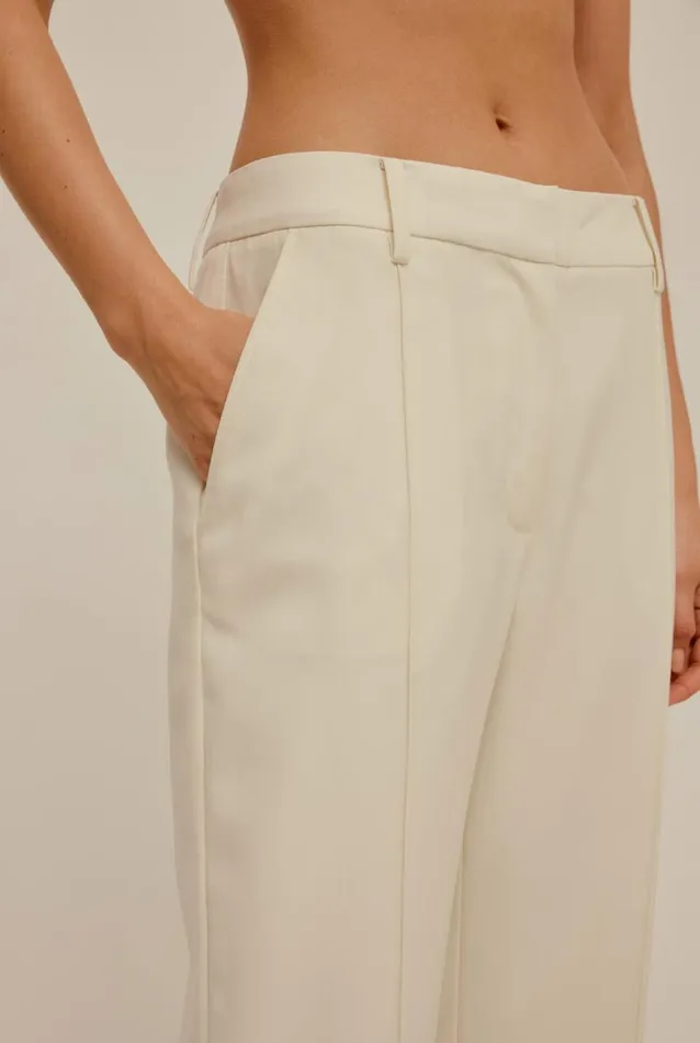 Woman Venroy Pants Wool Tailored Trouser